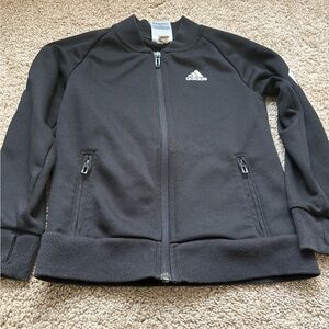 Adidas Charcoal Full-Zip Jacket